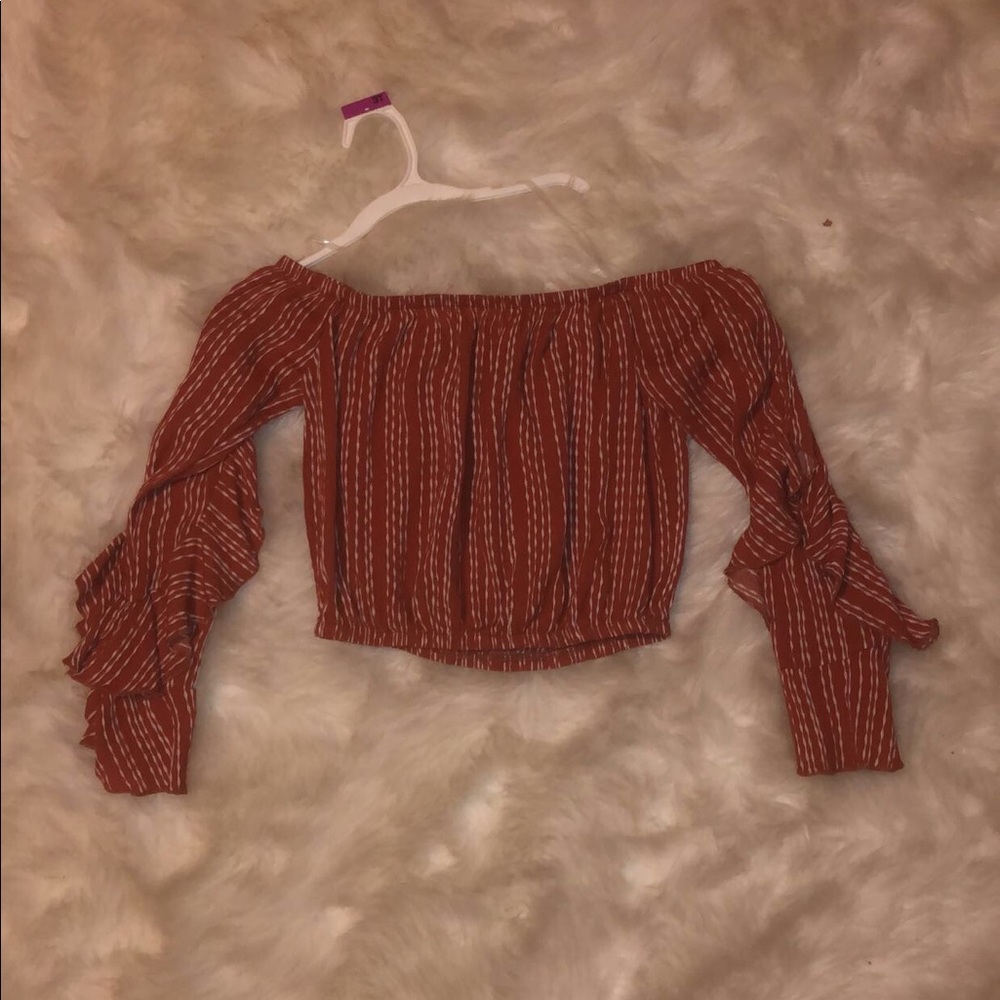 off the shoulder top